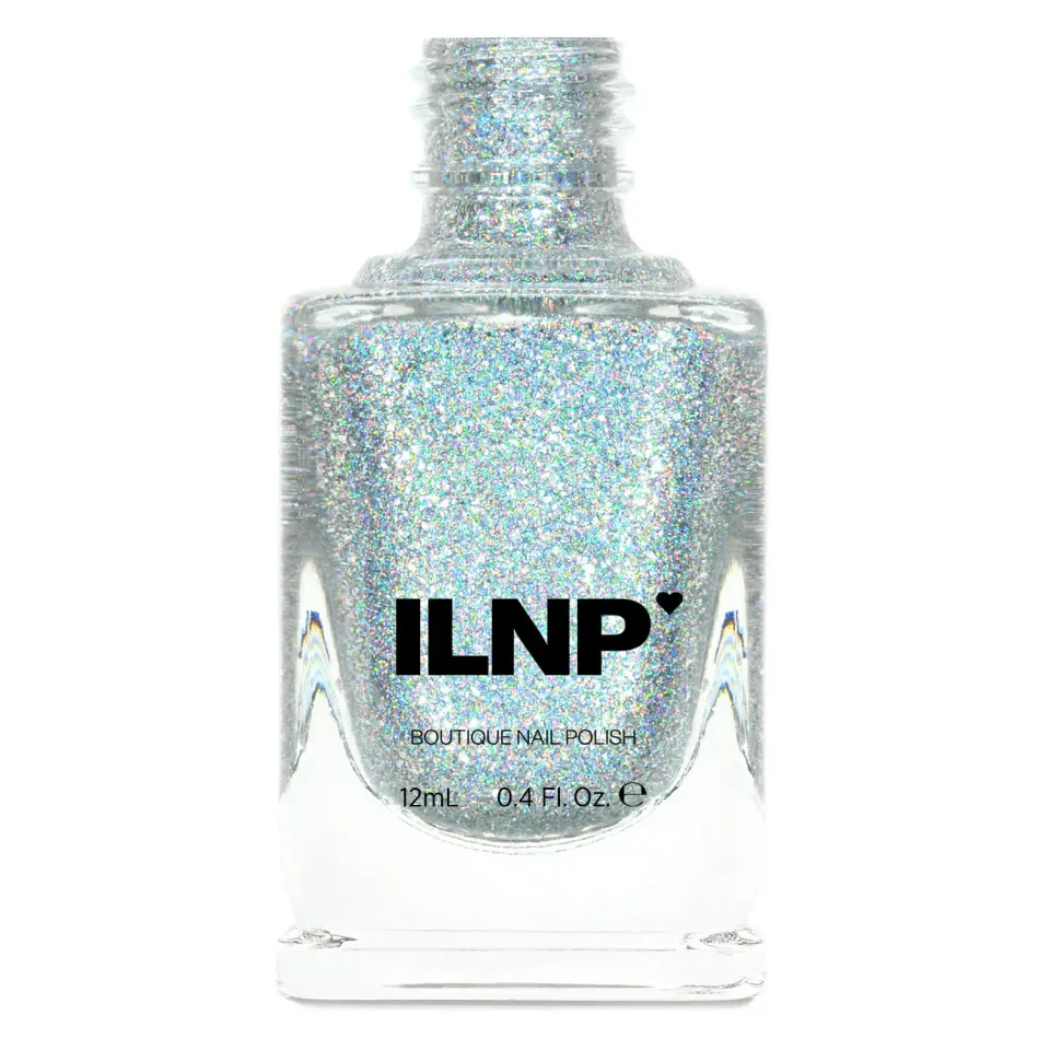 ILNP The Lighthouse nagellack silver holografiskt