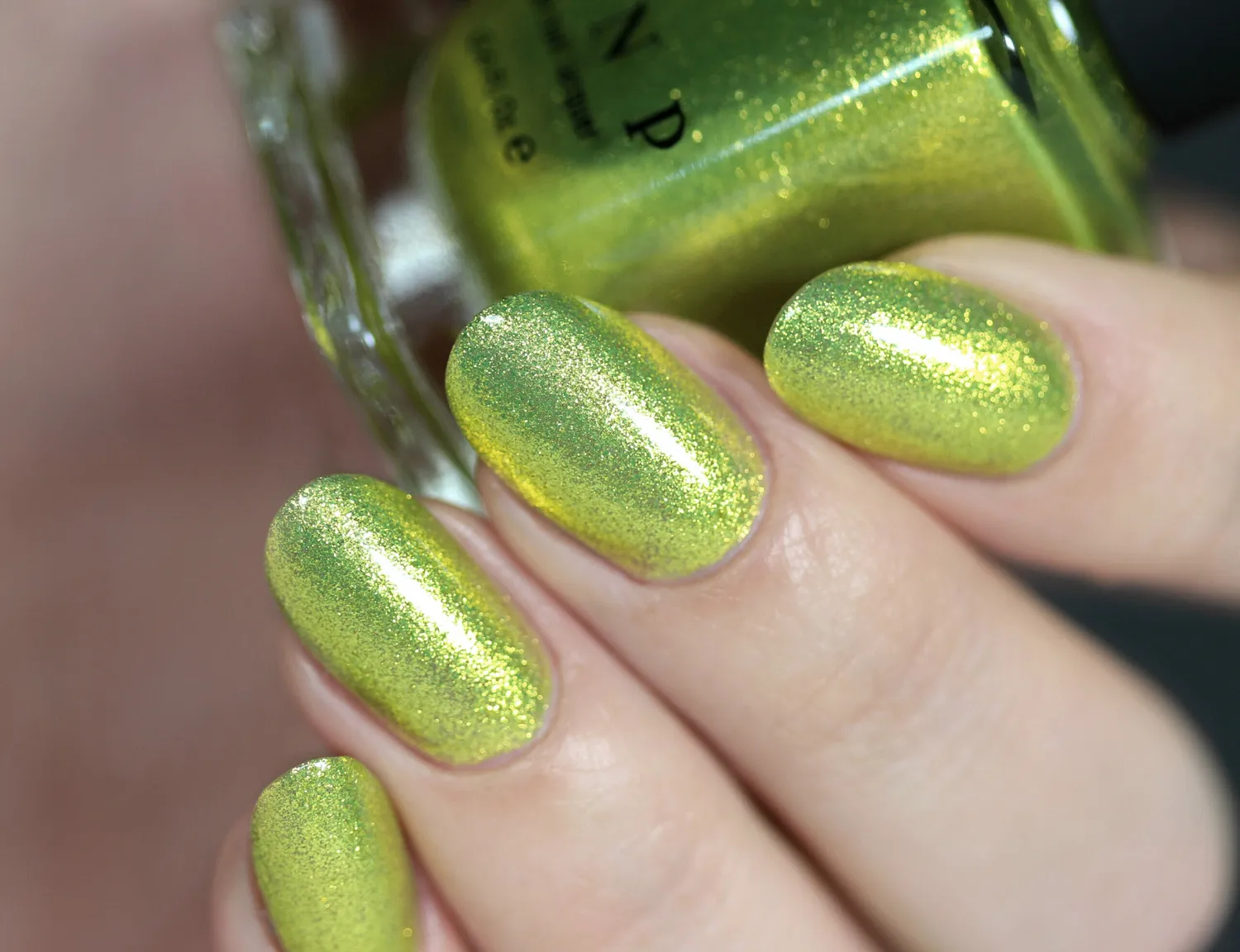 ILNP Ultra Metallics Short Circuit nagellack gul metallic