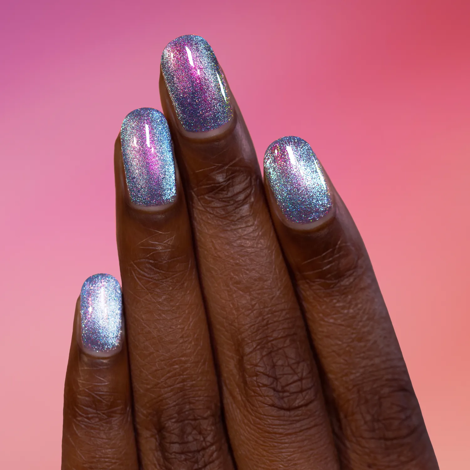 ILNP Electric Summer Skye nagellack ljusblå magnetisk