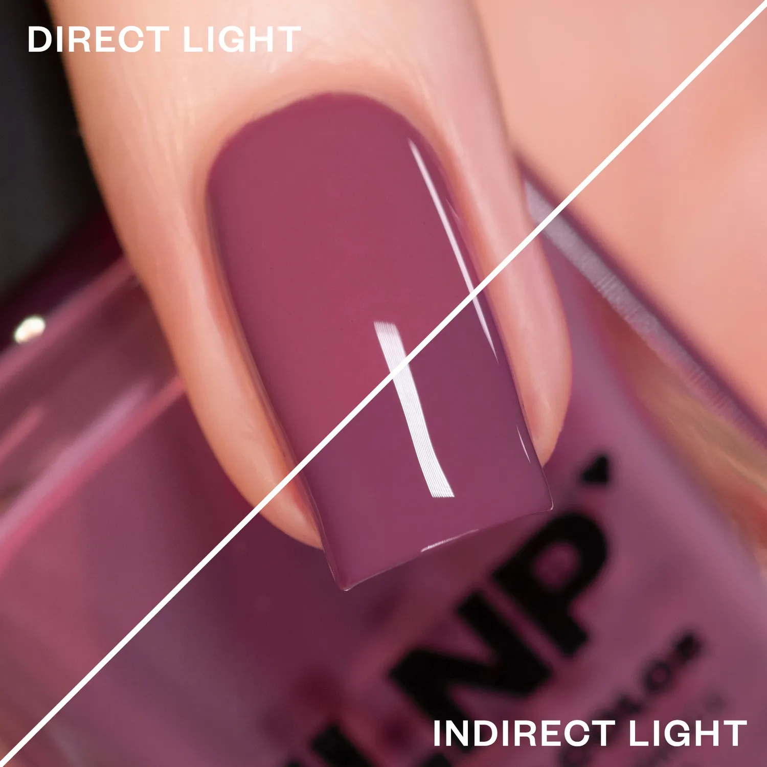 ILNP Love Story Love Letter nagellack mauve kräm