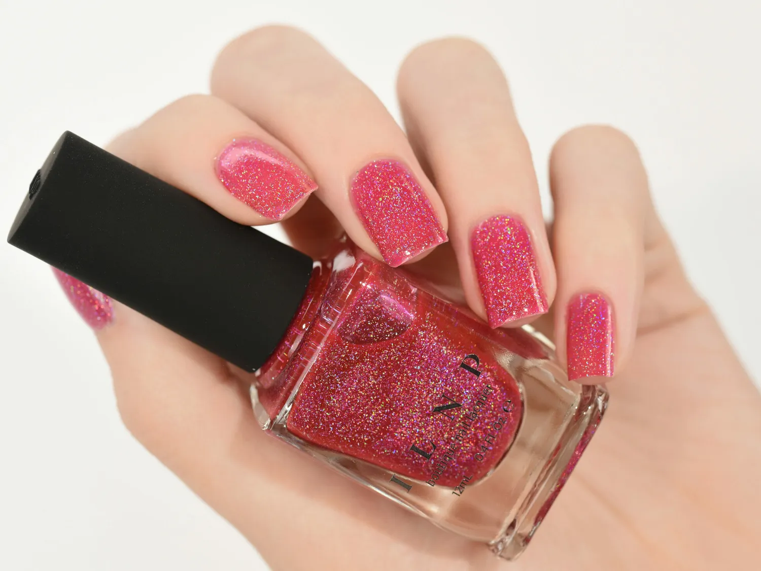 ILNP nagellack Jello Shot rosa jelly