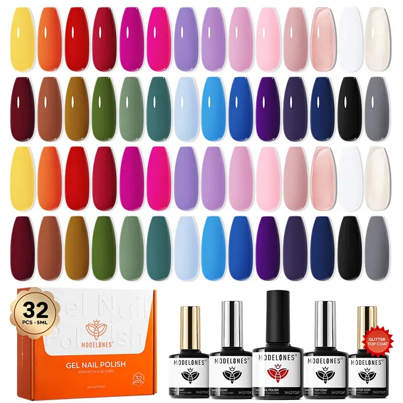 modelones Color Story gellackset kräm pastell