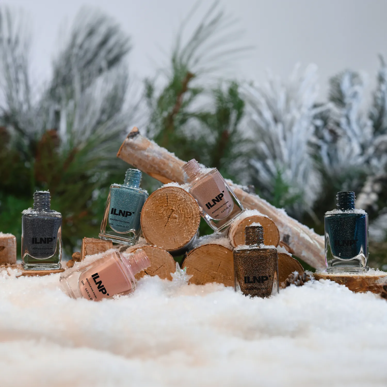 ILNP Winter Resort Collection nagellack 6-pack krämholo