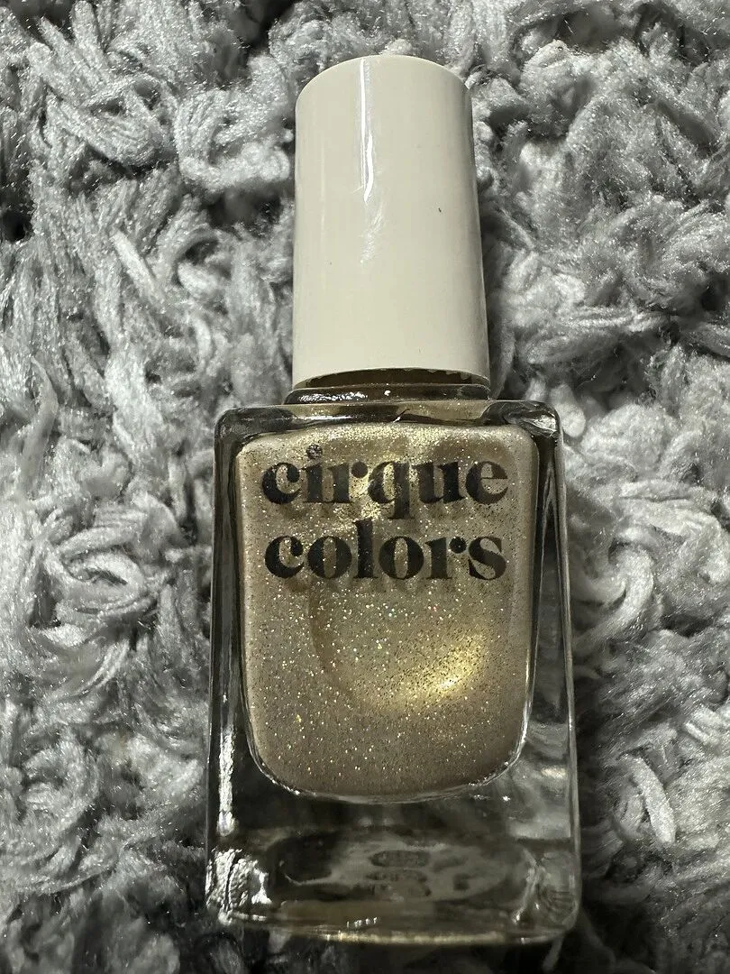 Cirque Colors Radiant Realm nagellack guld holographic