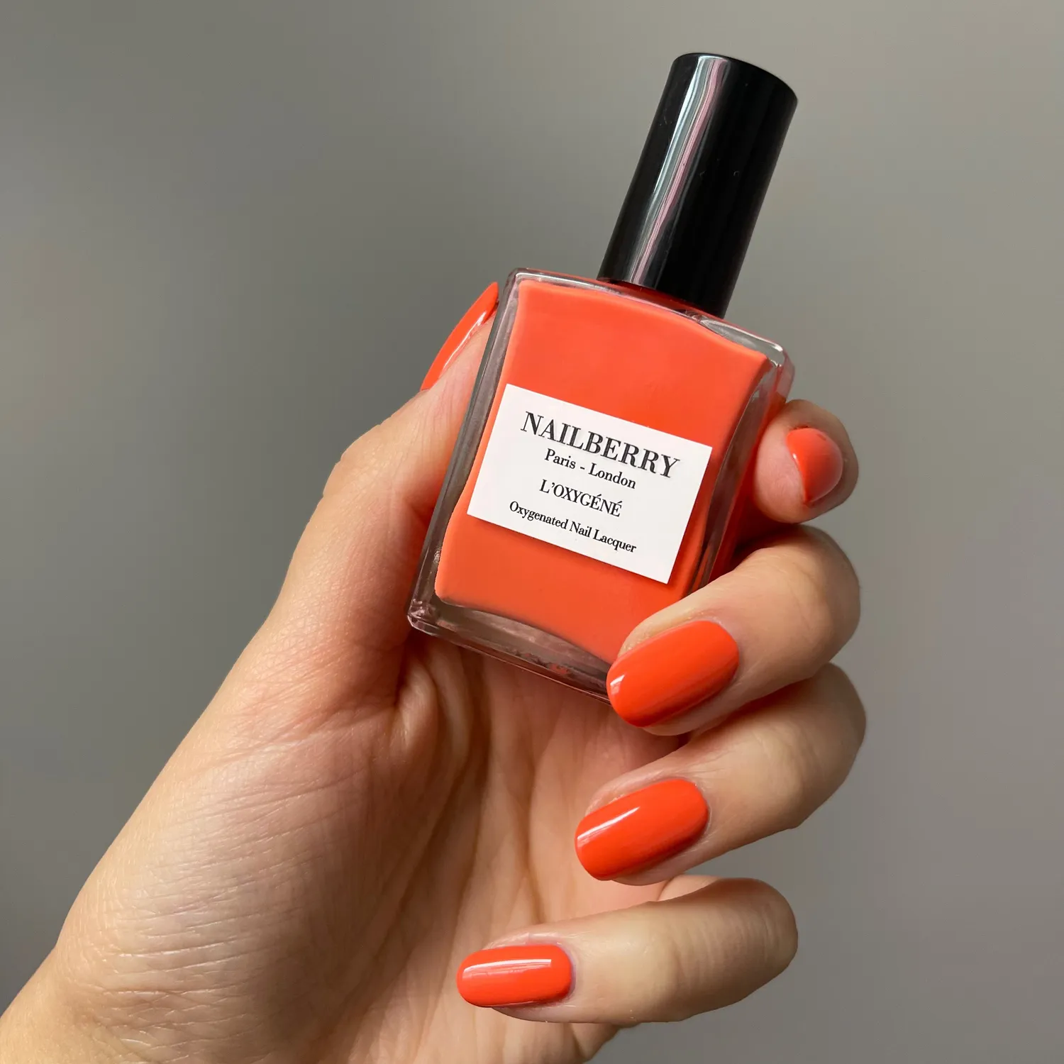Nailberry Decadence nagellack 14 ml orange täckande