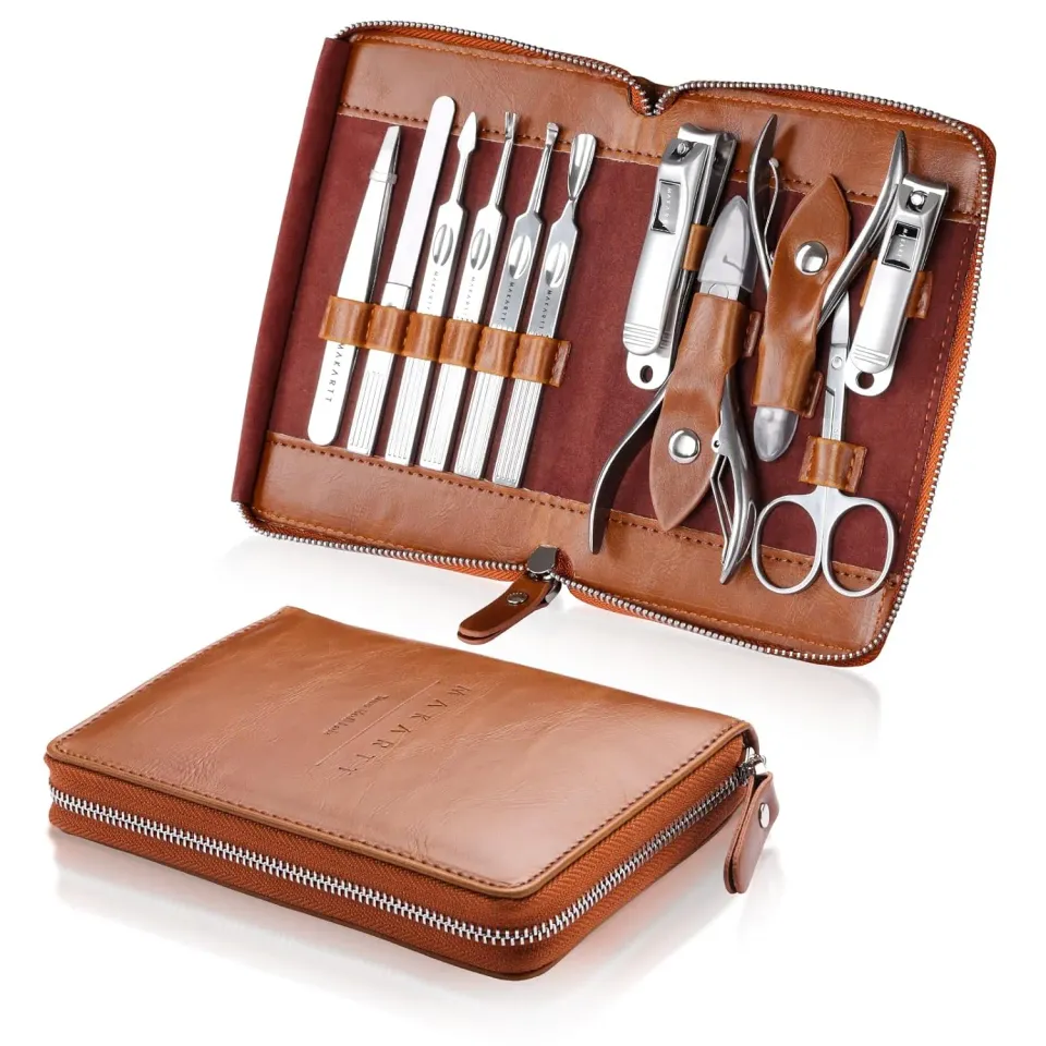 Makartt Professional Nail Care Clippers nagelset brun