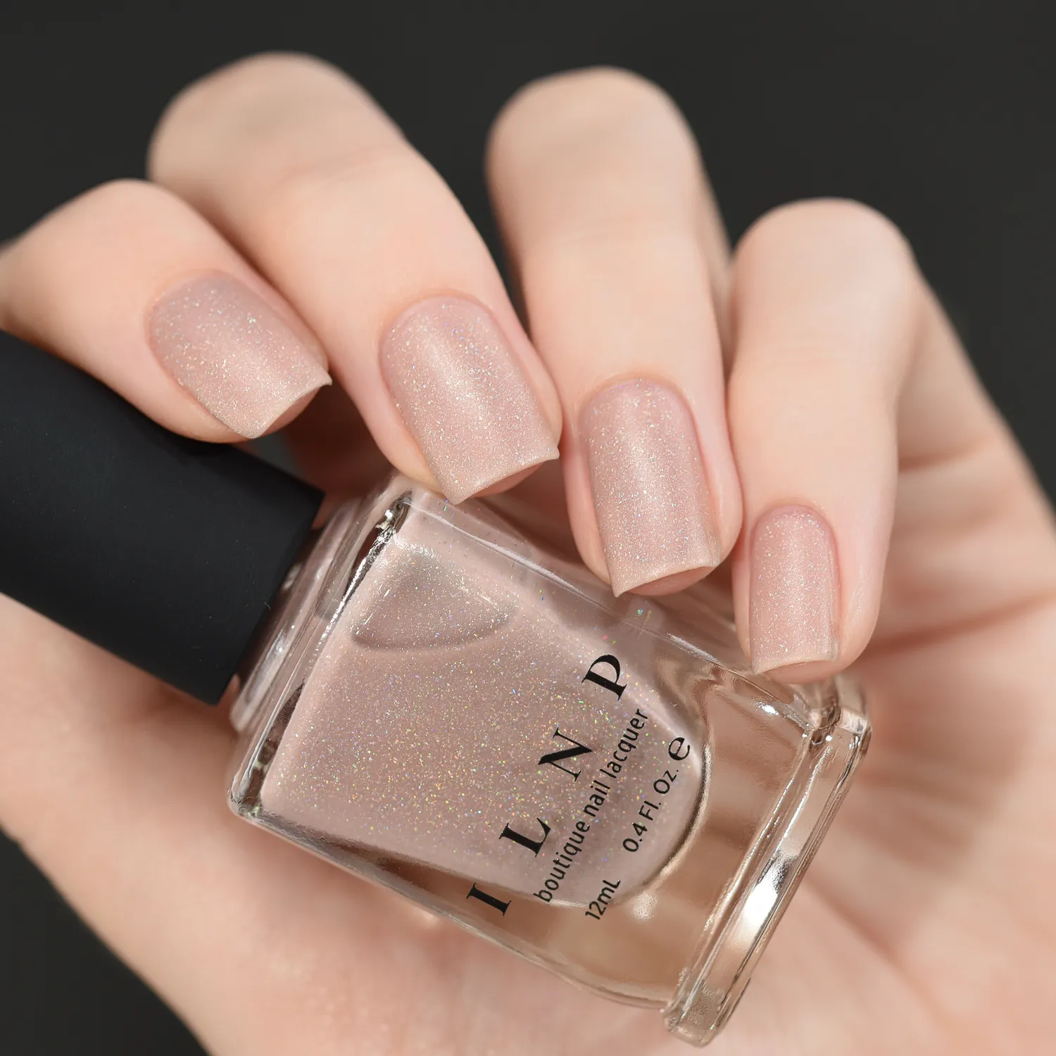 ILNP Chleo nagellack holografisk ljusrosa
