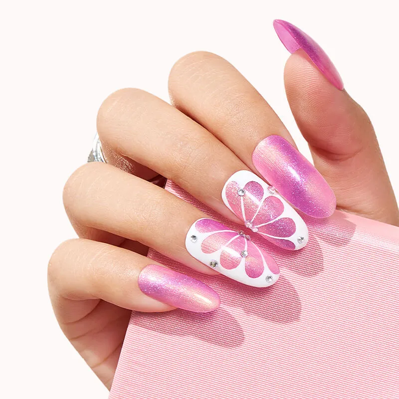Modelones Sweetheart Bloom gellack 6 färger rosa