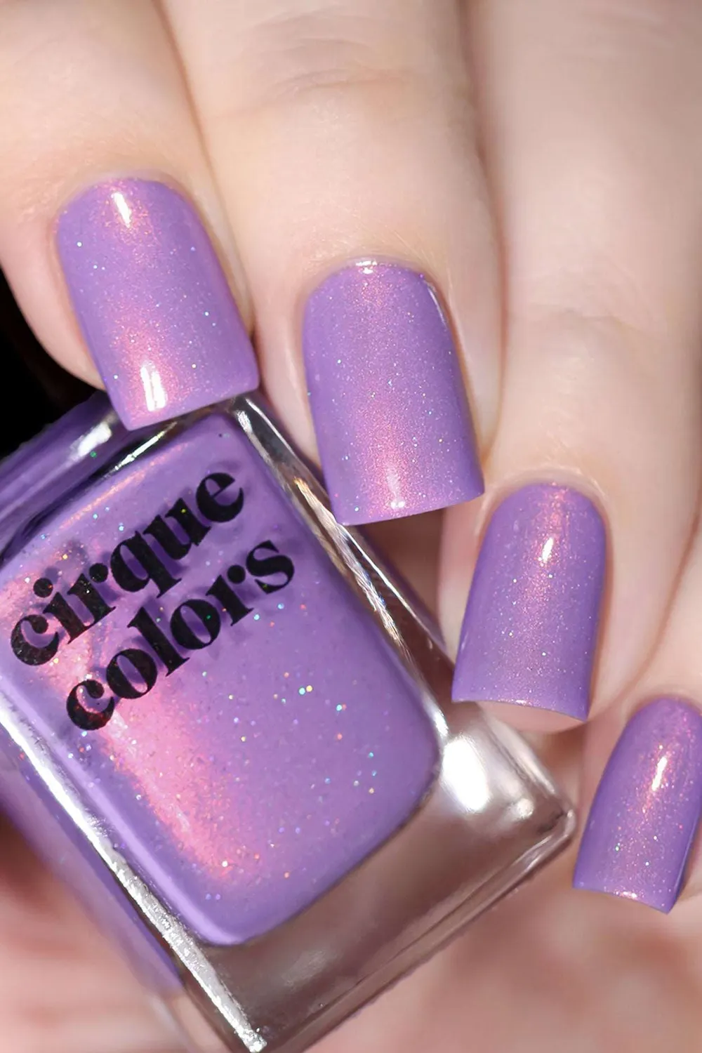 Cirque Colors Cloud Nine nagellack skimrig lavendel