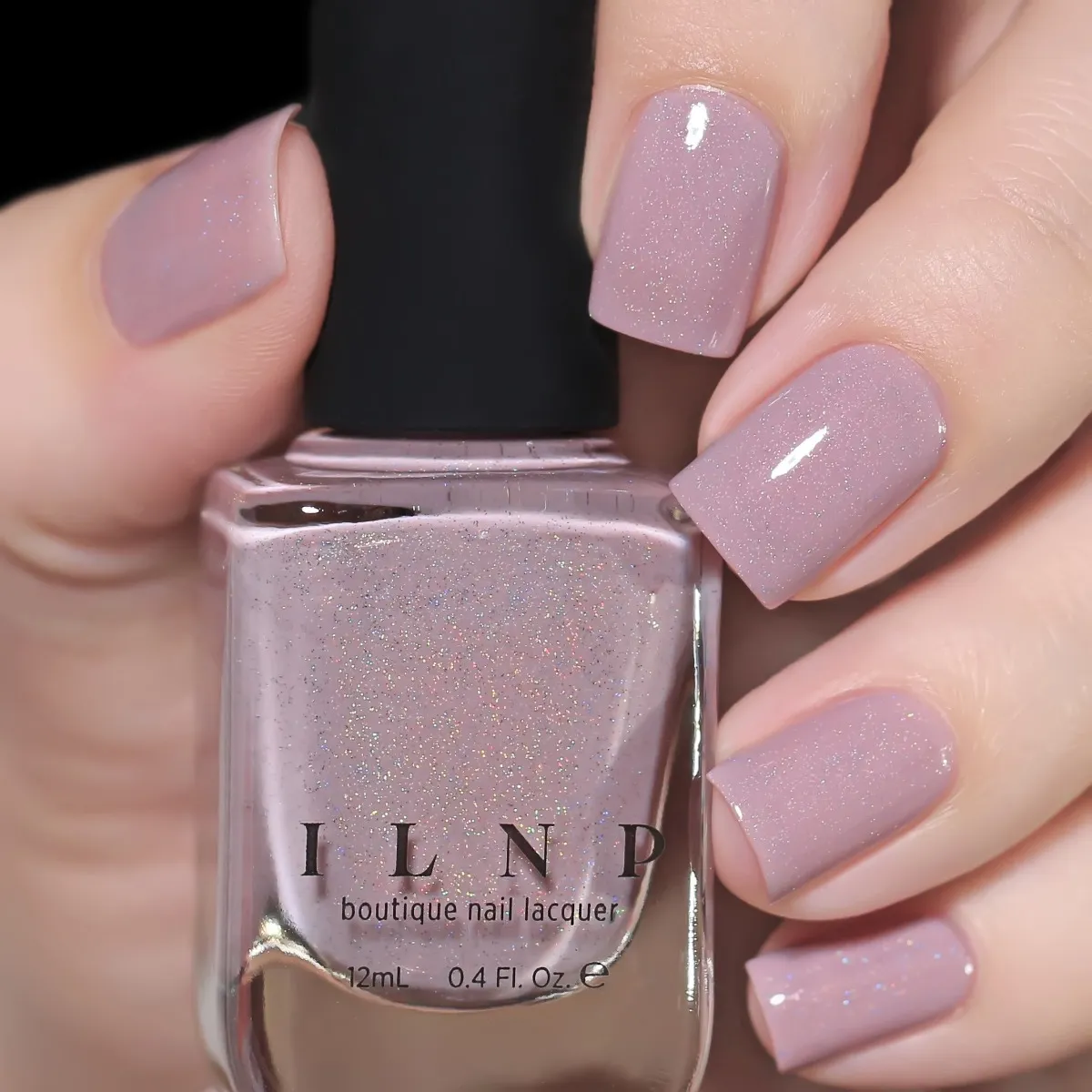 ILNP Internship nagellack dammig plommonlila