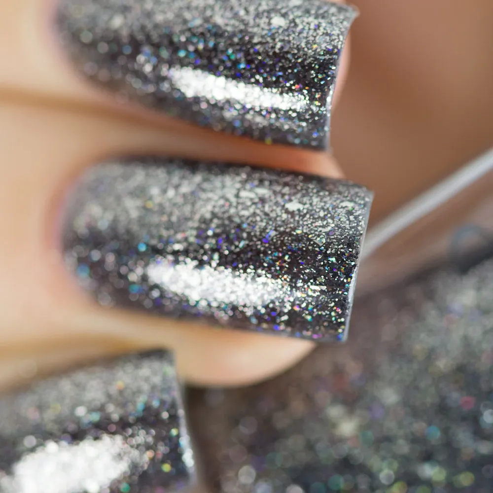 ILNP Private Reserve nagellack svart metallic