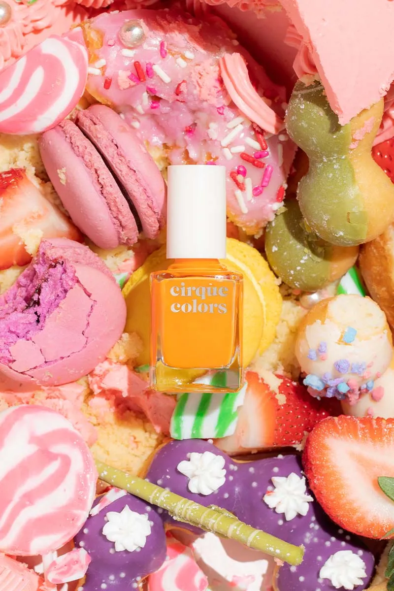 Cirque Colors Saffron Jelly nagellack transparent orange