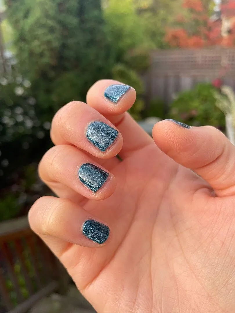 Cirque Colors Blue Velvet nagellack magnetisk blå
