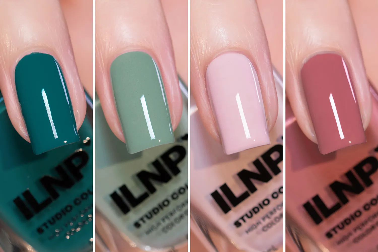 ILNP Flower Shop nagellack set 4-pack blommor