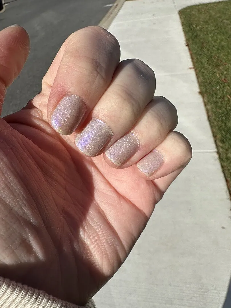 Cirque Colors Last Unicorn holografiskt lack vit-indigo