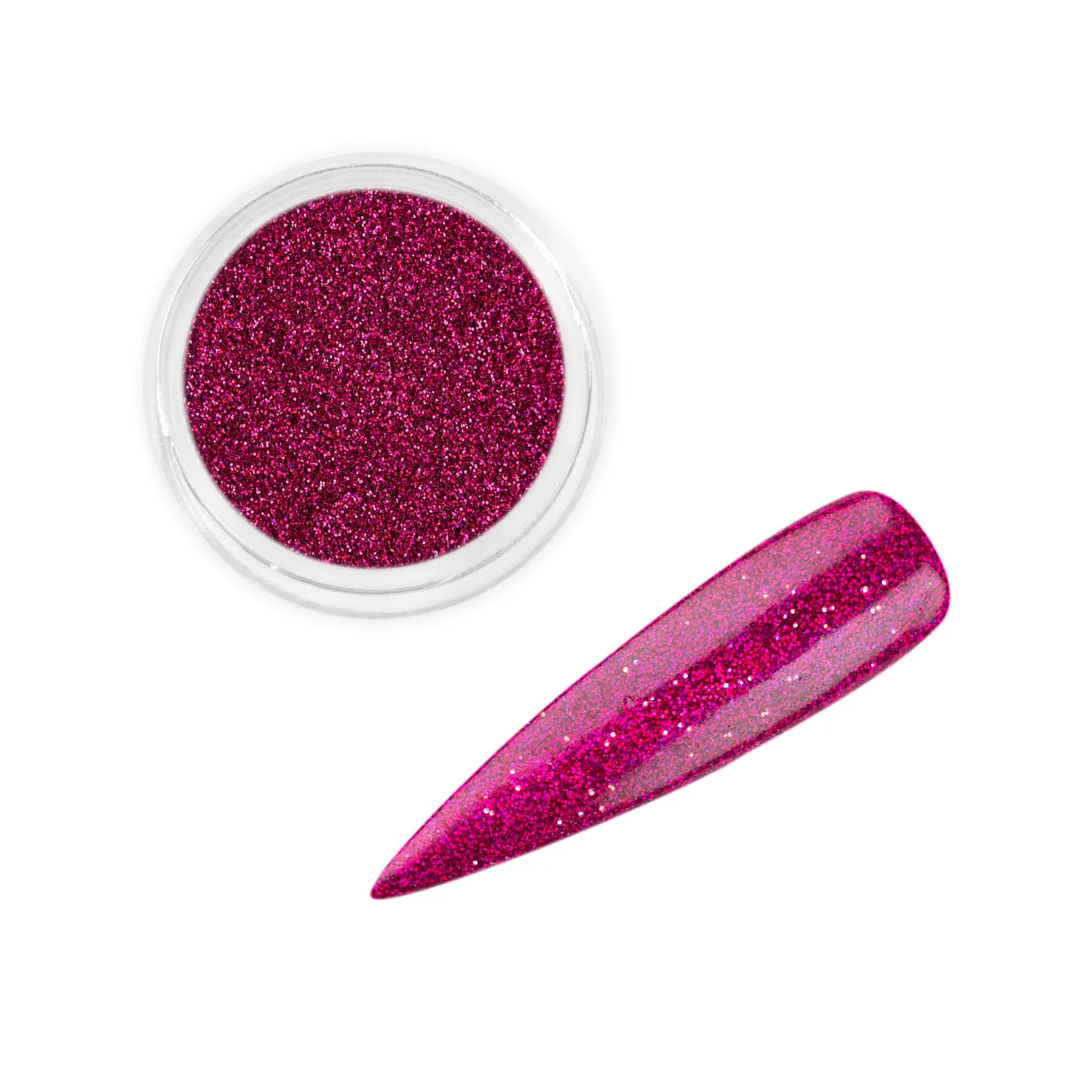 Iz Beauty Sleigh All Day nagelglitter 6g rosa lila