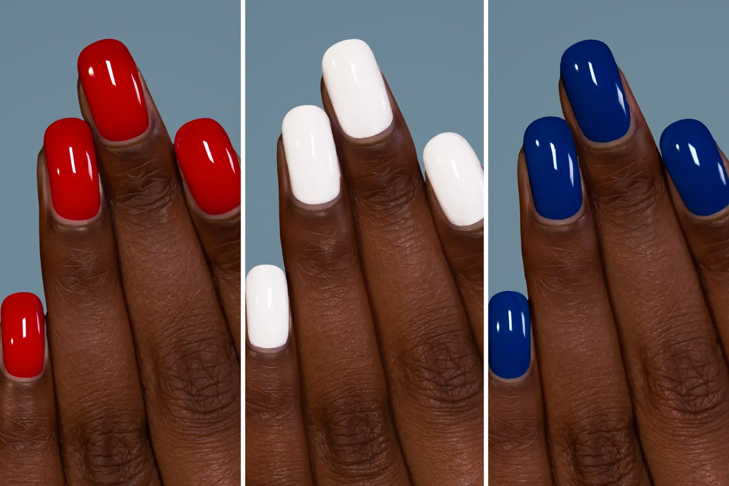 ILNP Stars and Stripes nagellacksset 3-pack kräm