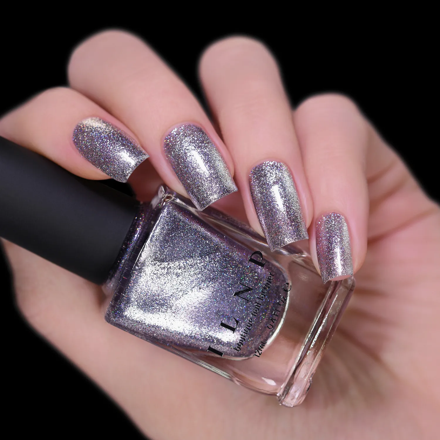 ILNP Echo nagellack silver metallic
