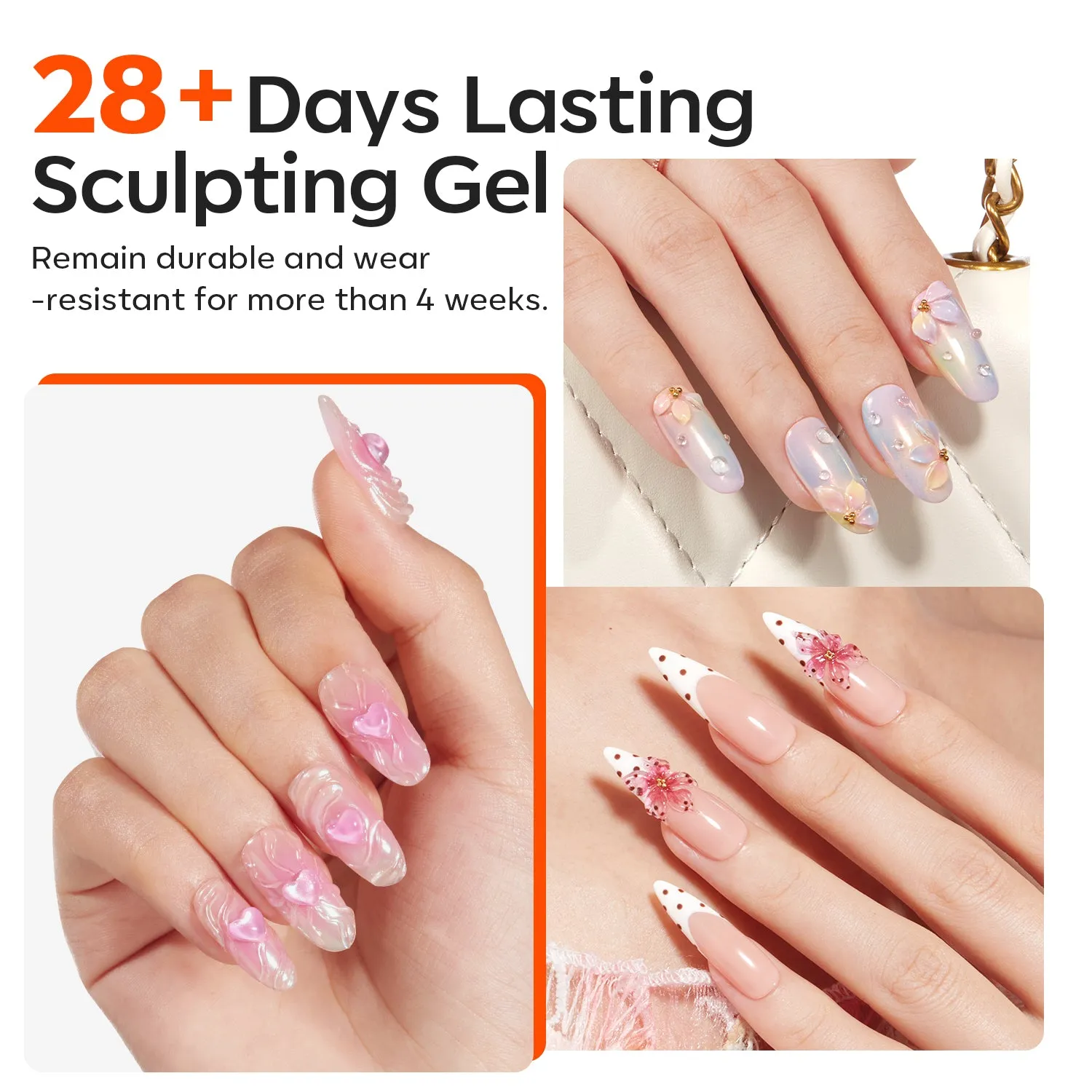 Modelones Solid Builder Gel 15g transparent byggel