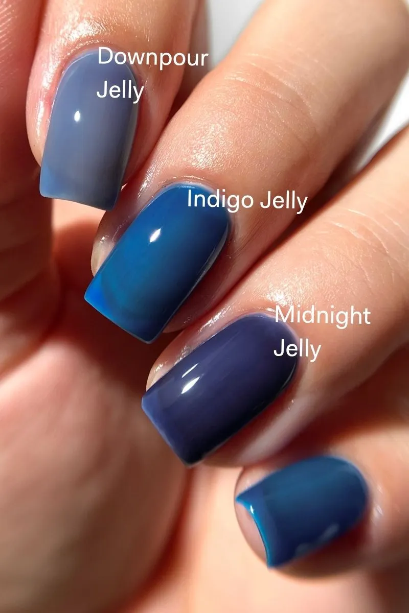 Cirque Colors April Showers Downpour Jelly nagellack blå
