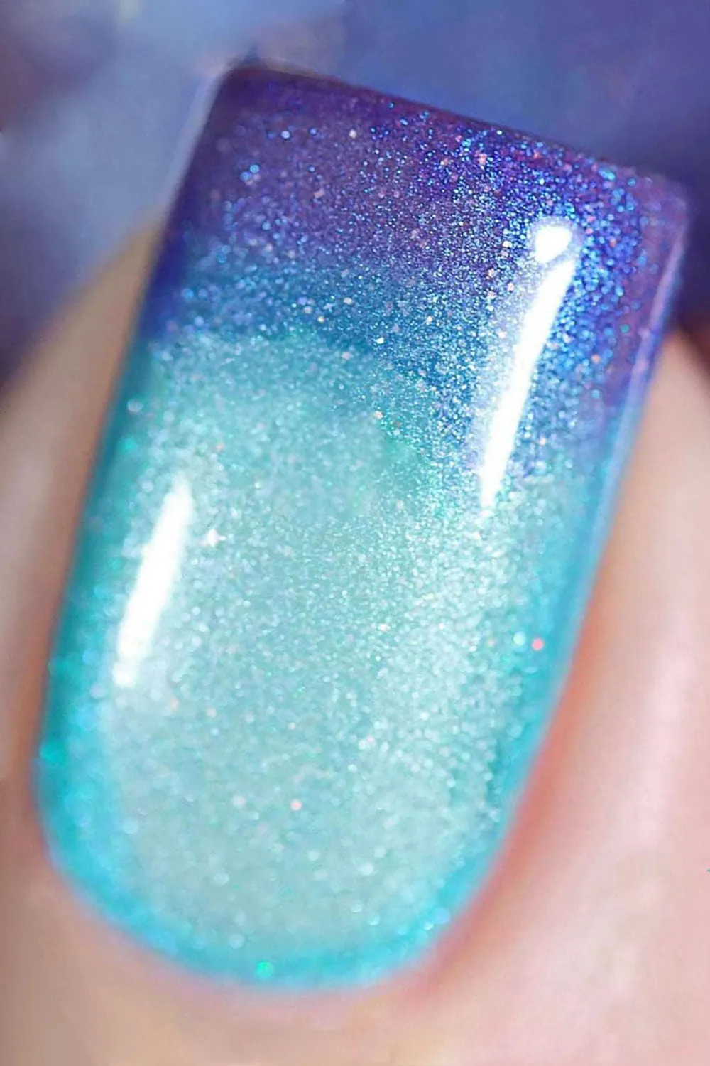 Cirque Colors Luna termiskt nagellack violett