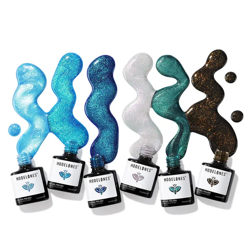 Modelones The Mirage gellack 6 färger cat eye