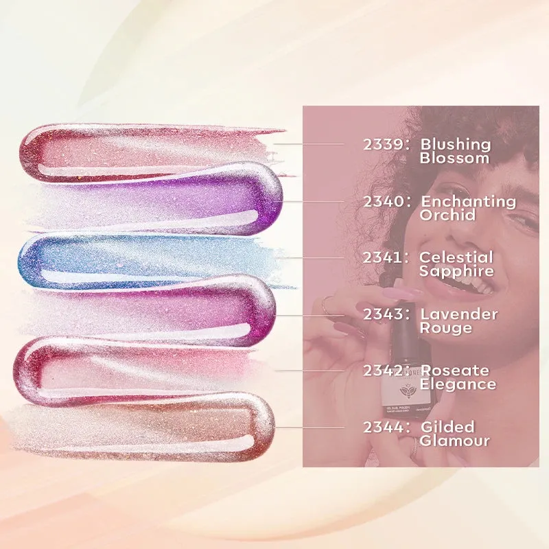 Modelones Holo Rainbow gellack set 6-pack cat eye