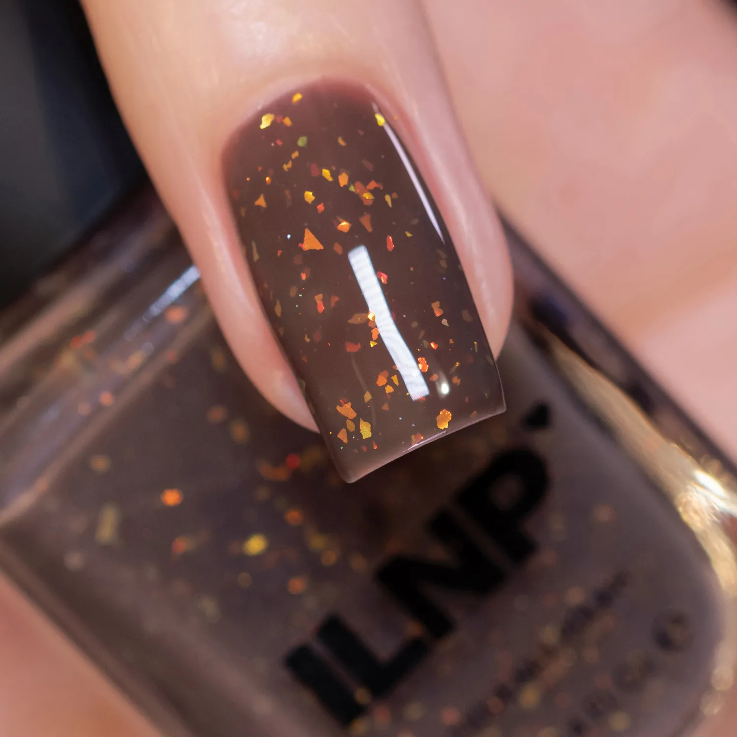 ILNP After The Rain Dark Roast nagellack brun