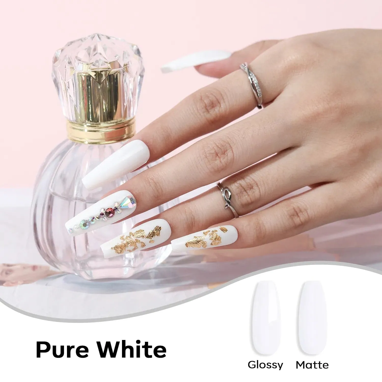 Modelones Pure White doppulver 12 g kritvit