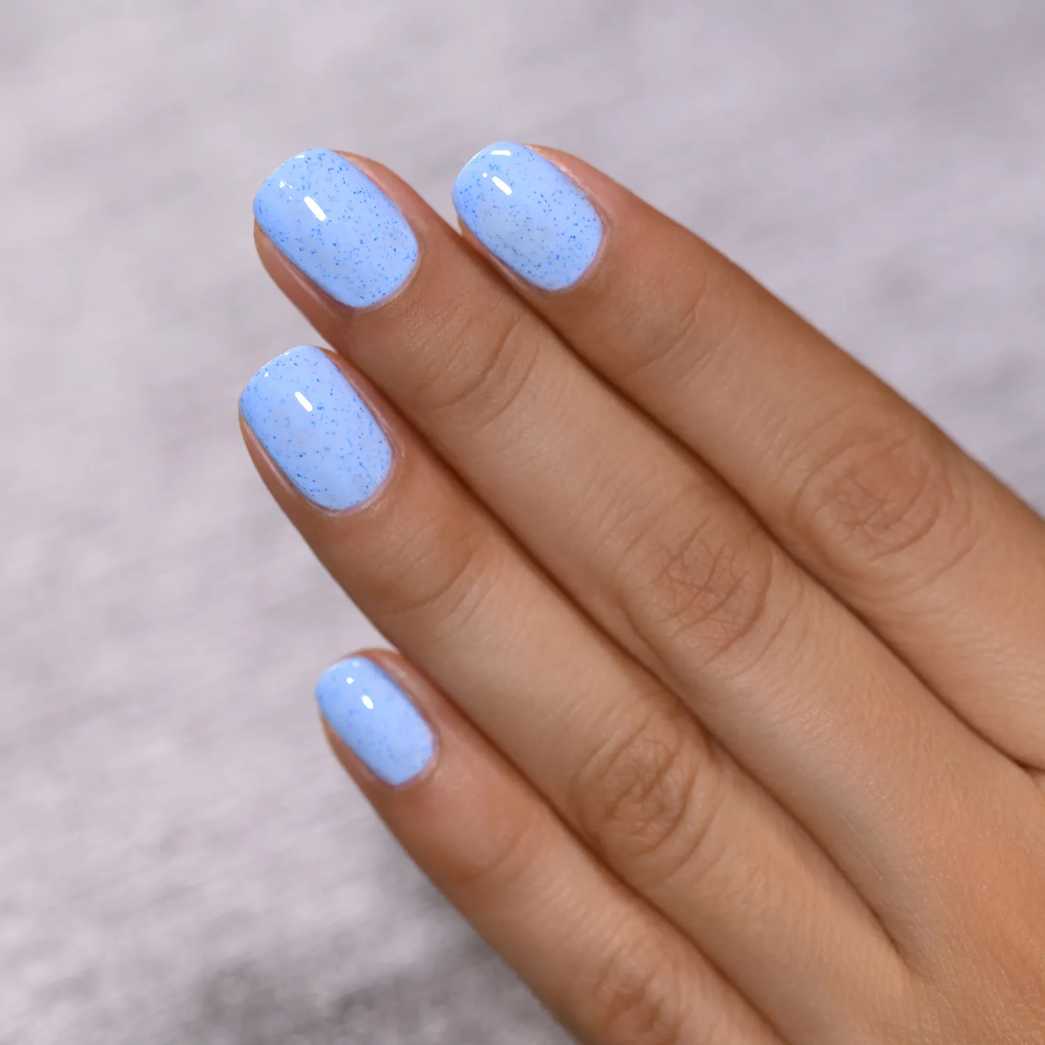 ILNP Bluebird nagellack periwinkle flakies