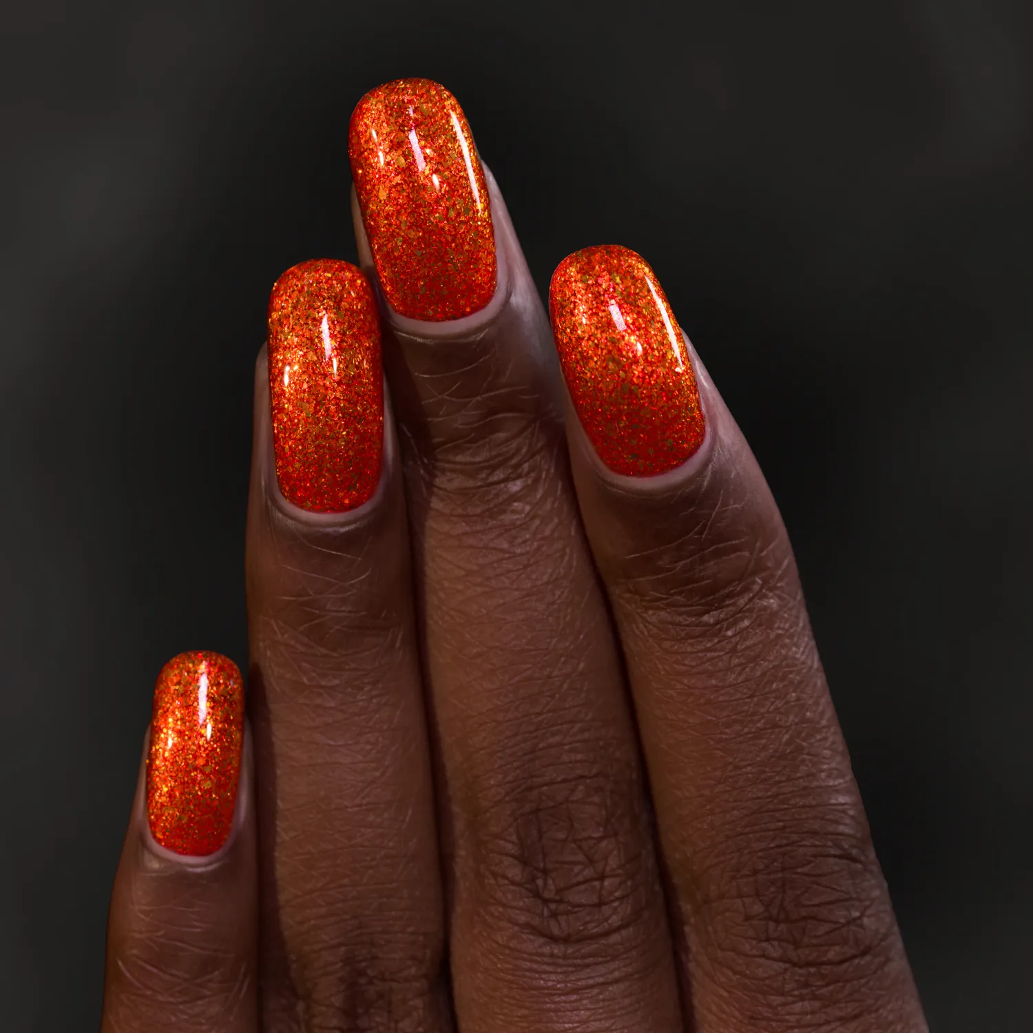 ILNP Moonlit Manor Carved nagellack orange