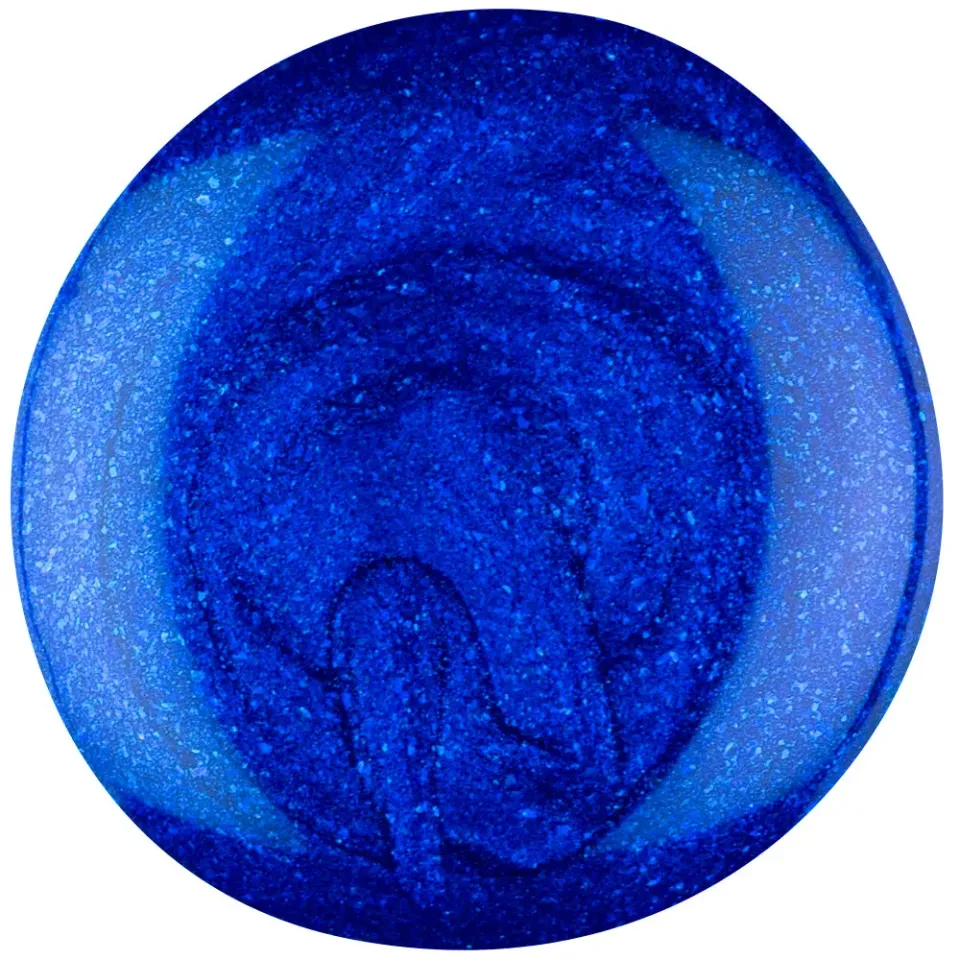 Iz Beauty GEL&GO Sub Zero GG1088 gellack 12 ml glitterblå
