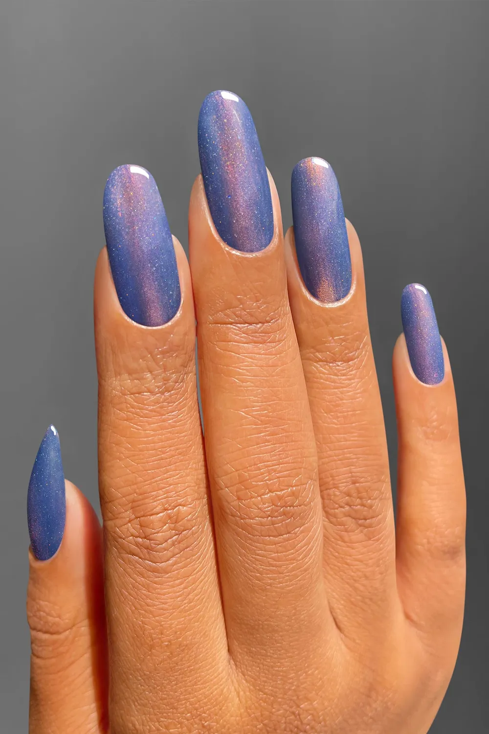 Cirque Colors Velvetine nagellack skifferblå koppar