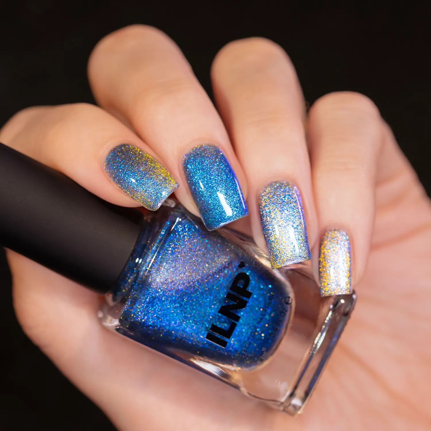 ILNP Illusions Alice nagellack magnetisk blå