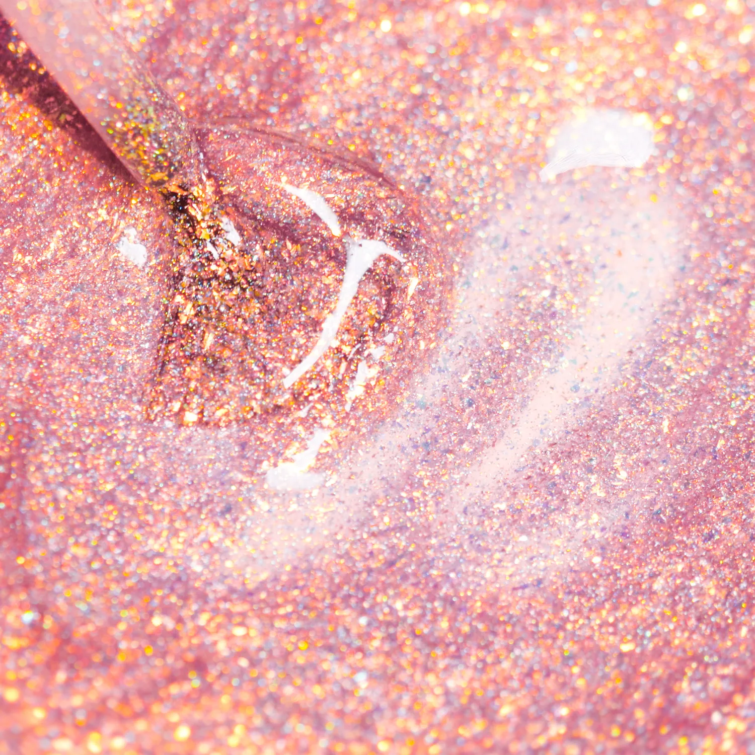 ILNP Halo nagellack rosa holografiskt skimmer