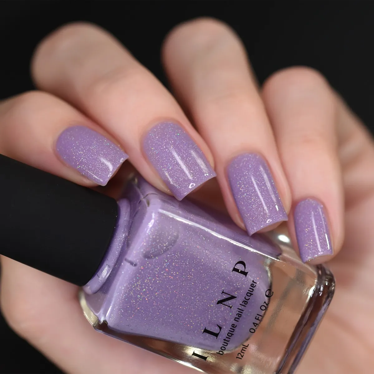 ILNP Wrapped Up nagellack lavendel krämig holo