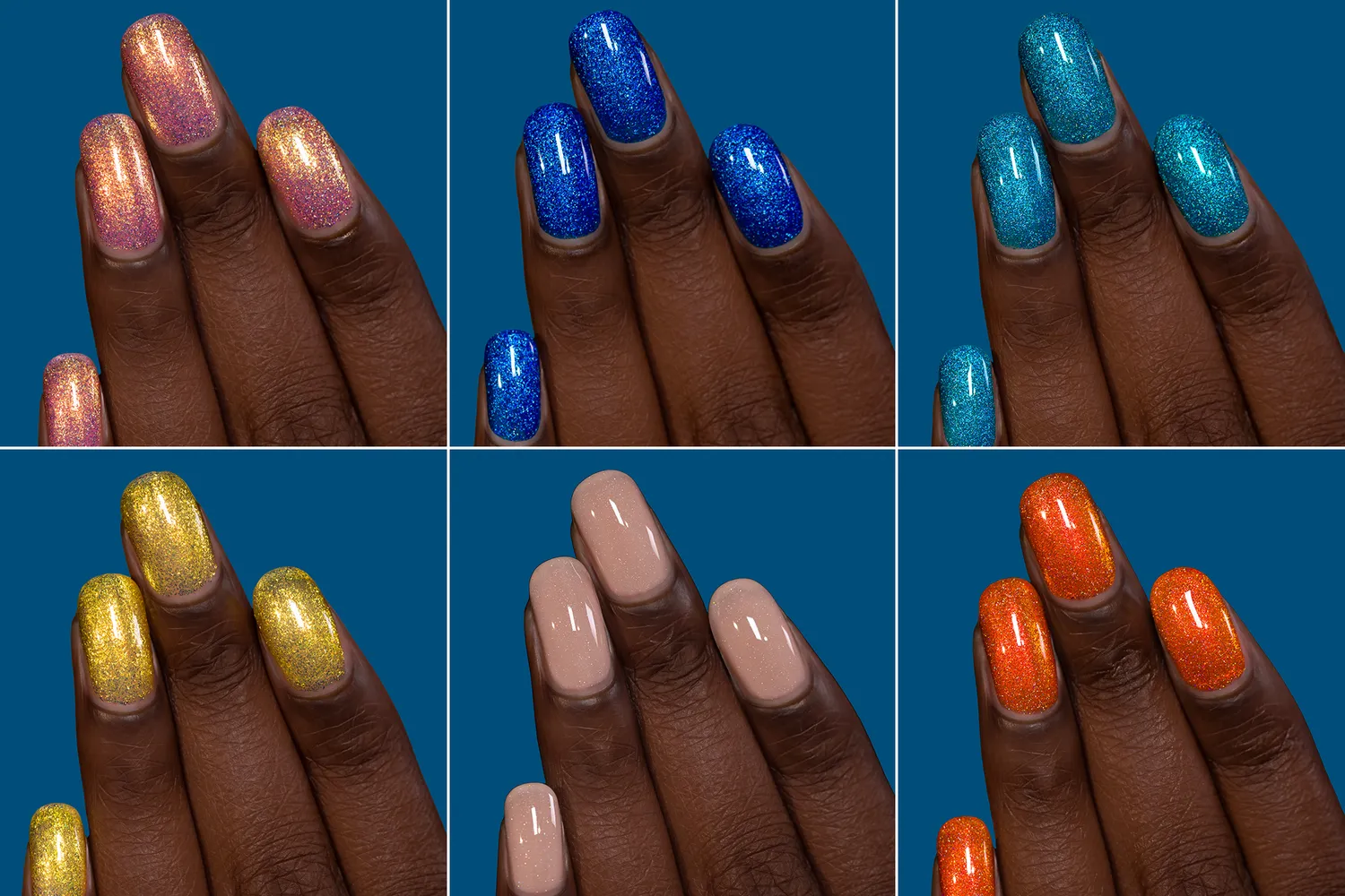 ILNP Cabana Collection nagellack 6-pack skimrande