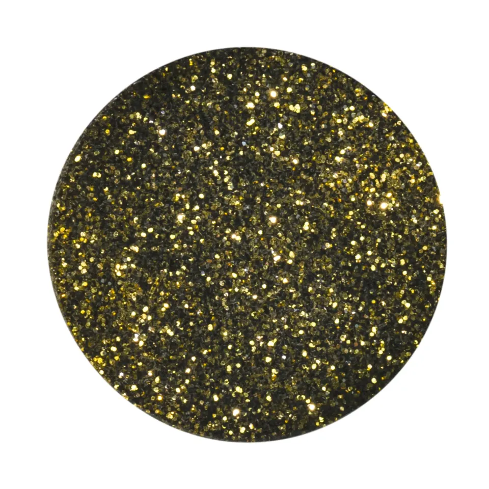 Iz Beauty Twilight nagelglitter 6g svart guld medium