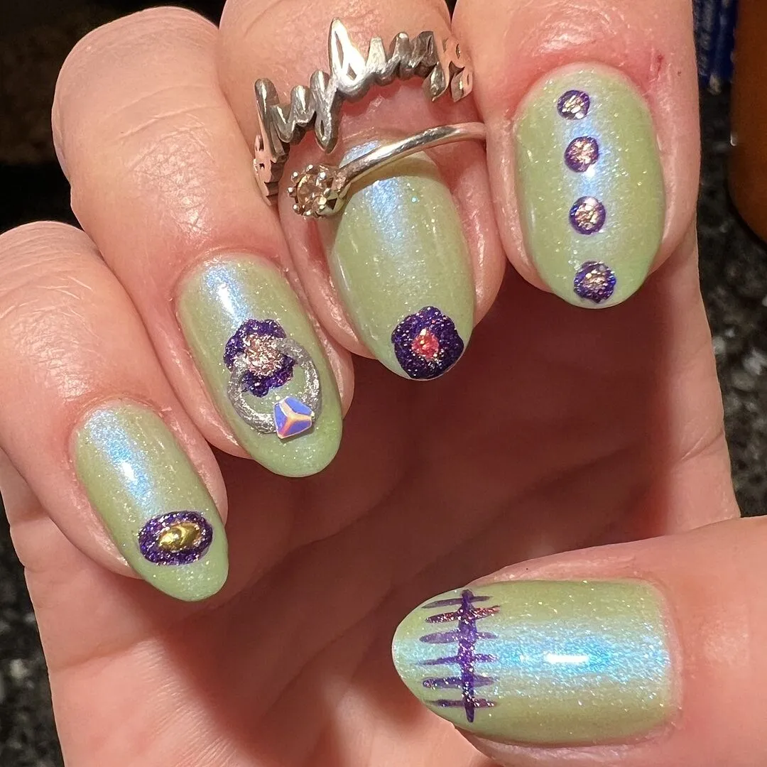 Cirque Colors Mermaid Grotto nagellack mint shimmer