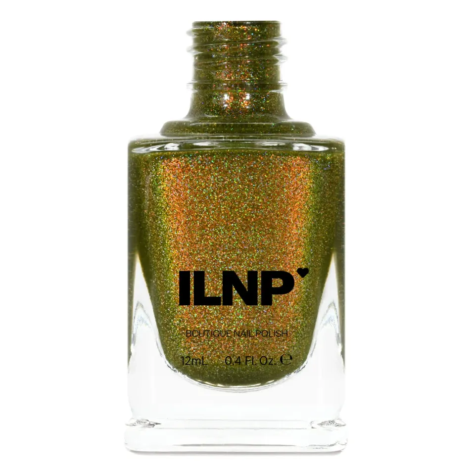 ILNP Legacy nagellack oliv skiftande shimmer