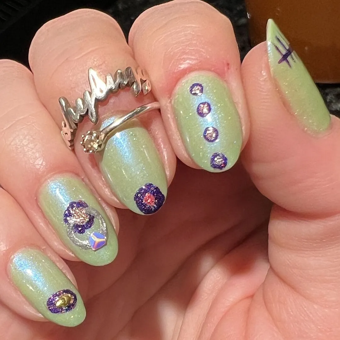 Cirque Colors Mermaid Grotto nagellack mint shimmer