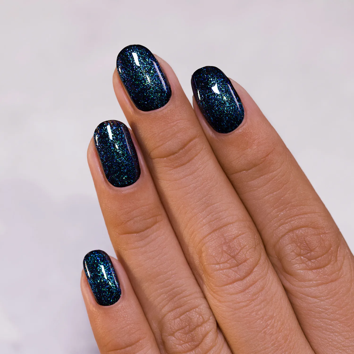 ILNP Real Magic Raven topper nagellack teal-lila skiftande