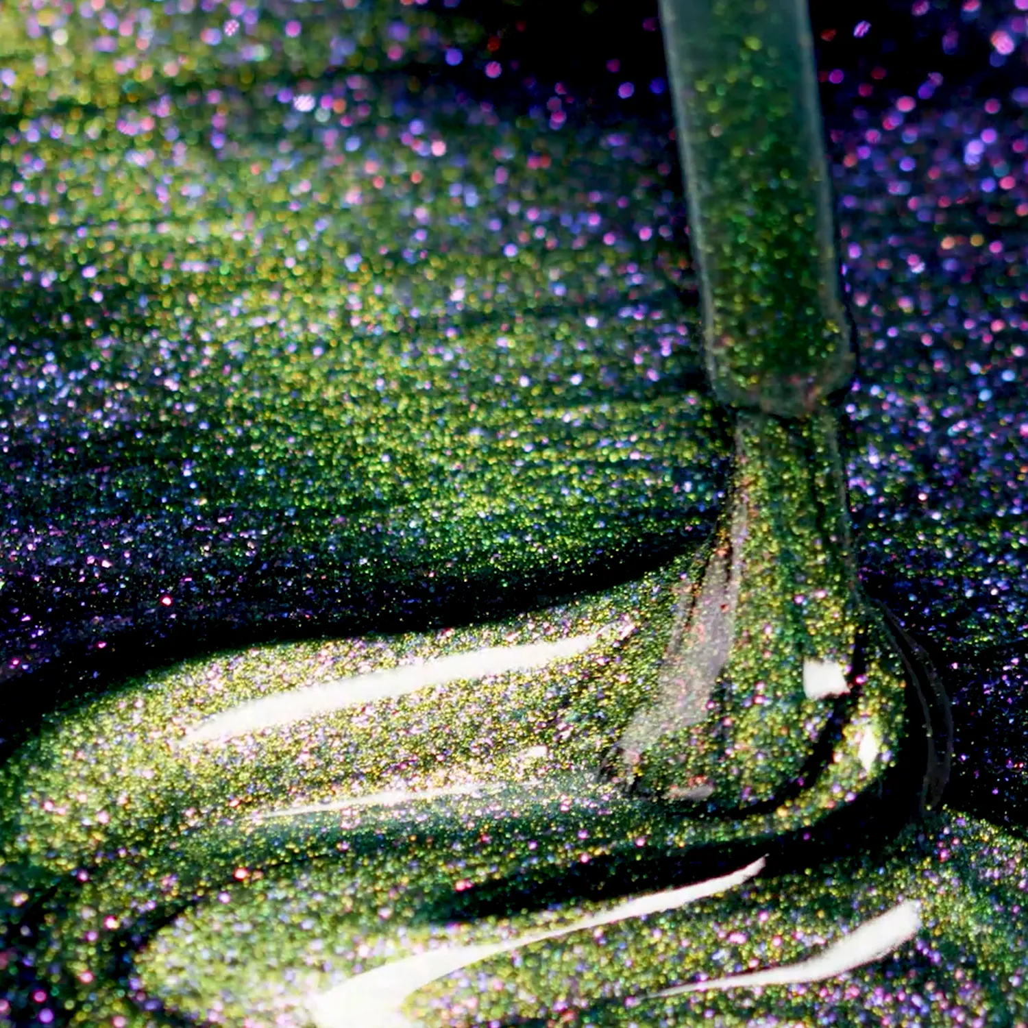 ILNP Twisted Mad House nagellack magnetisk grön