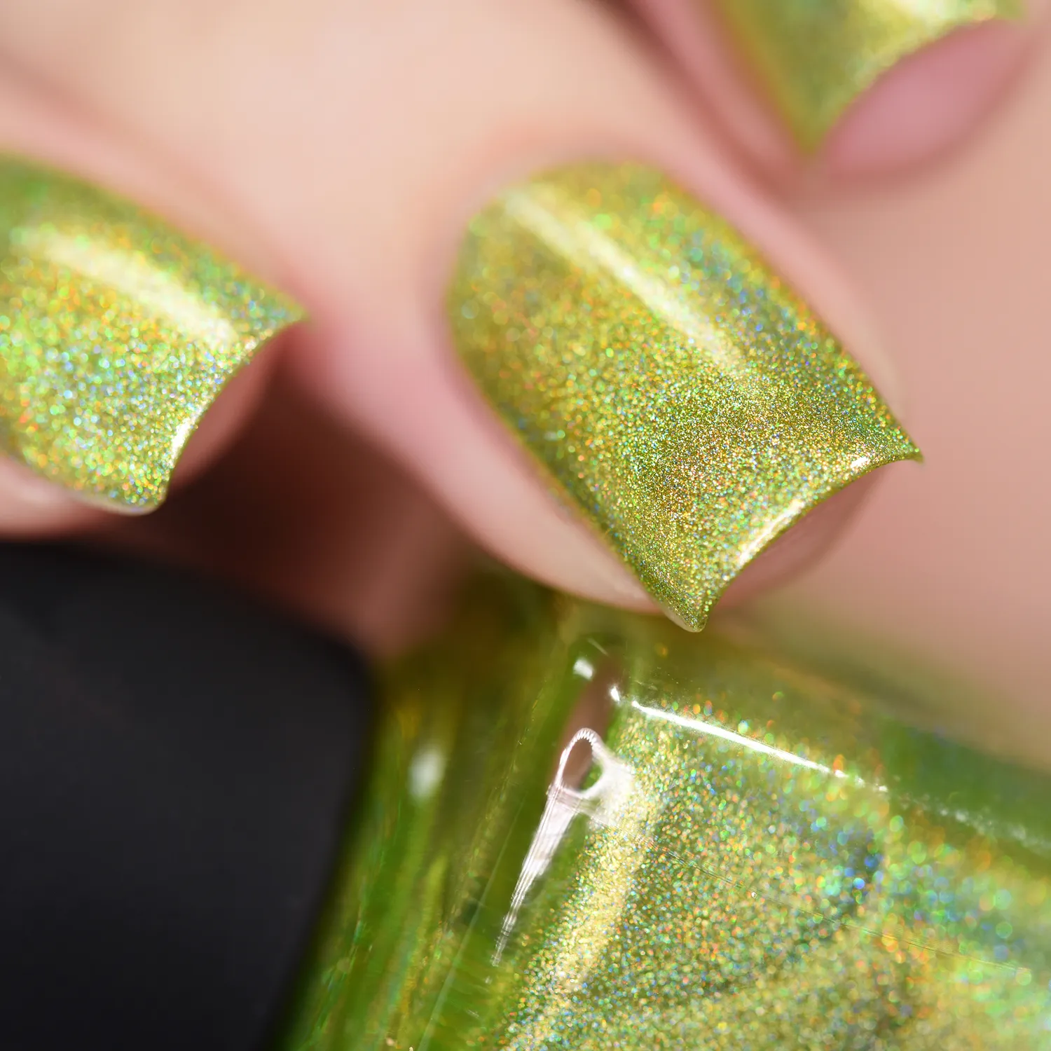 ILNP Sundance nagellack gult holografiskt