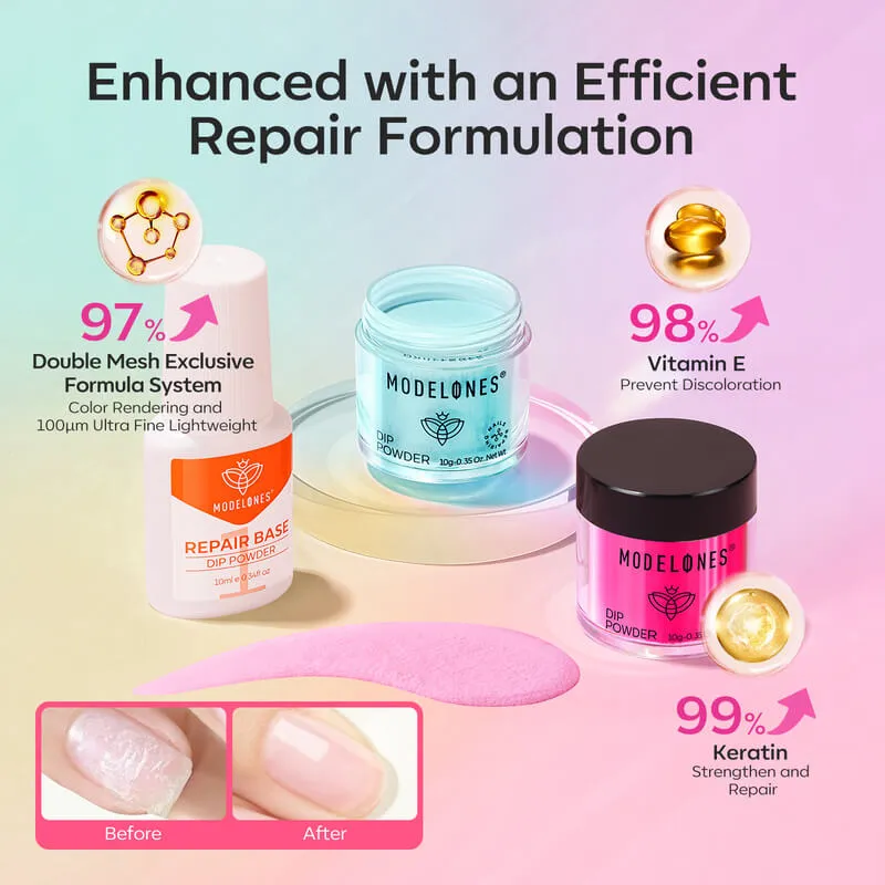 modelones Dopamine dippingpulver set kräm