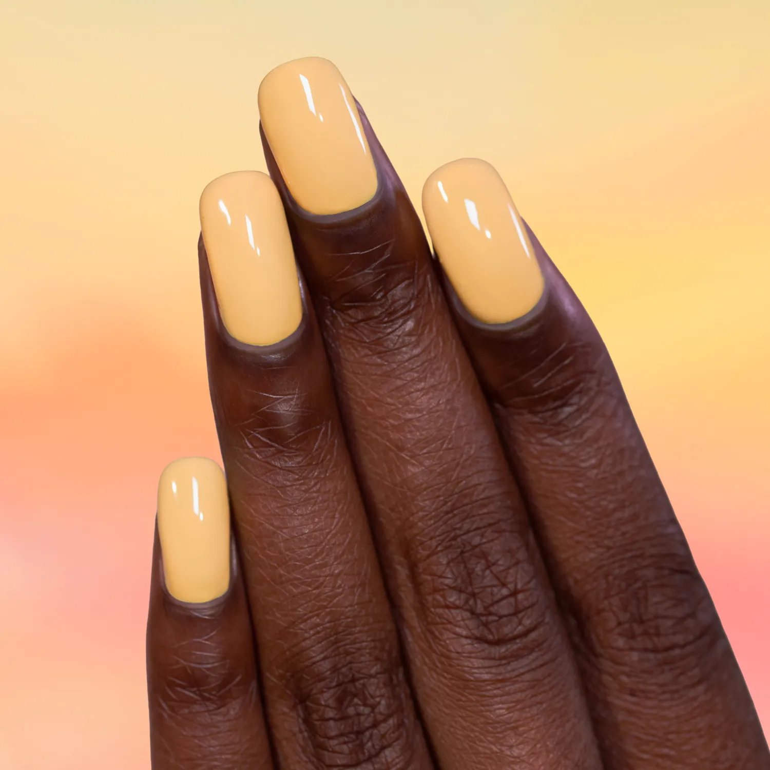 ILNP Honeybee nagellack honungsgul kräm