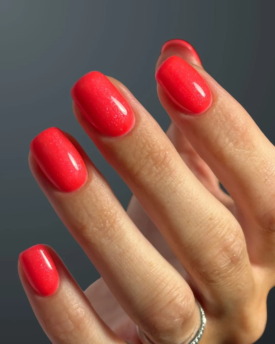 Iz Beauty Calgel Spritz & Sip CG632 gel 4 g neonorange glitter