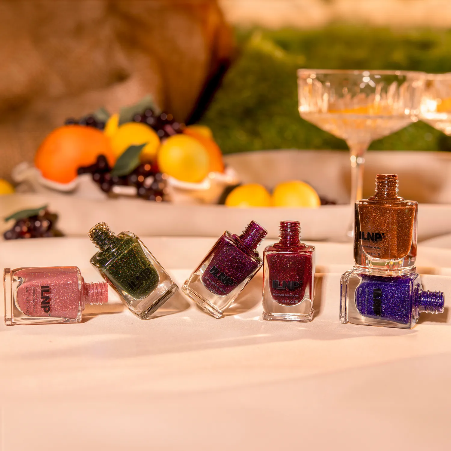 ILNP Vineyard Collection nagellackset 6-pack holografisk jelly