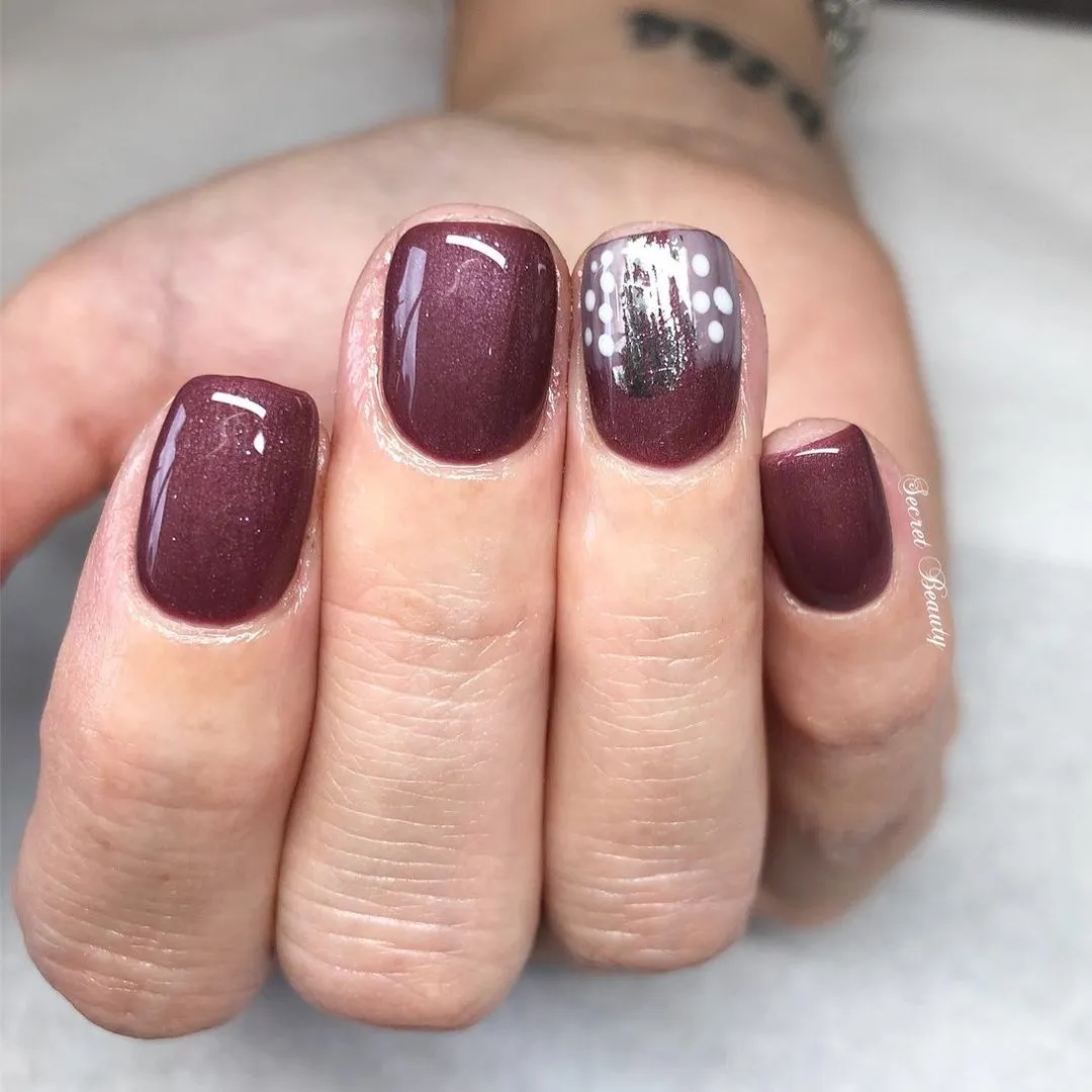 Iz Beauty Couture Creation CG967 gel 4g mörklila skimrande