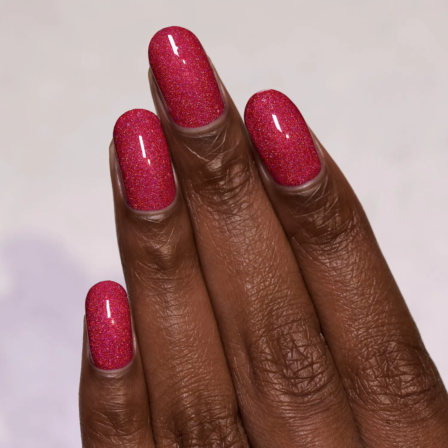 ILNP Closure nagellack äppelröd ultra holo
